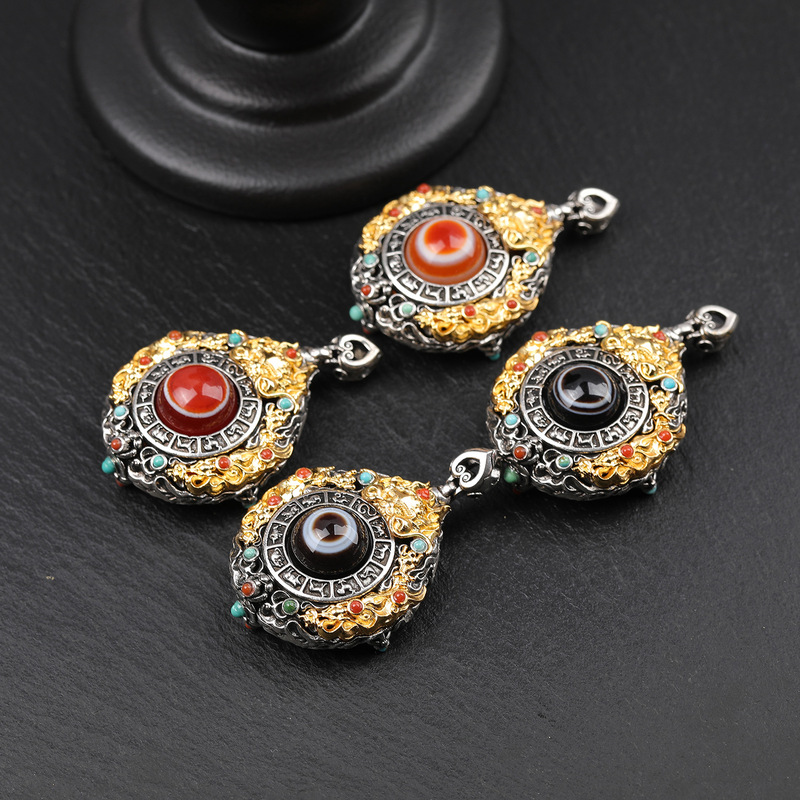 Tibetan-Style Pendant Necklace - Ethnic Fashion Design review and price