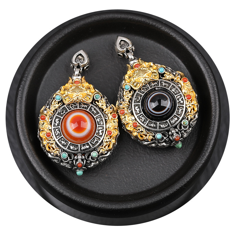 Tibetan-Style Pendant Necklace - Ethnic Fashion Design review and price