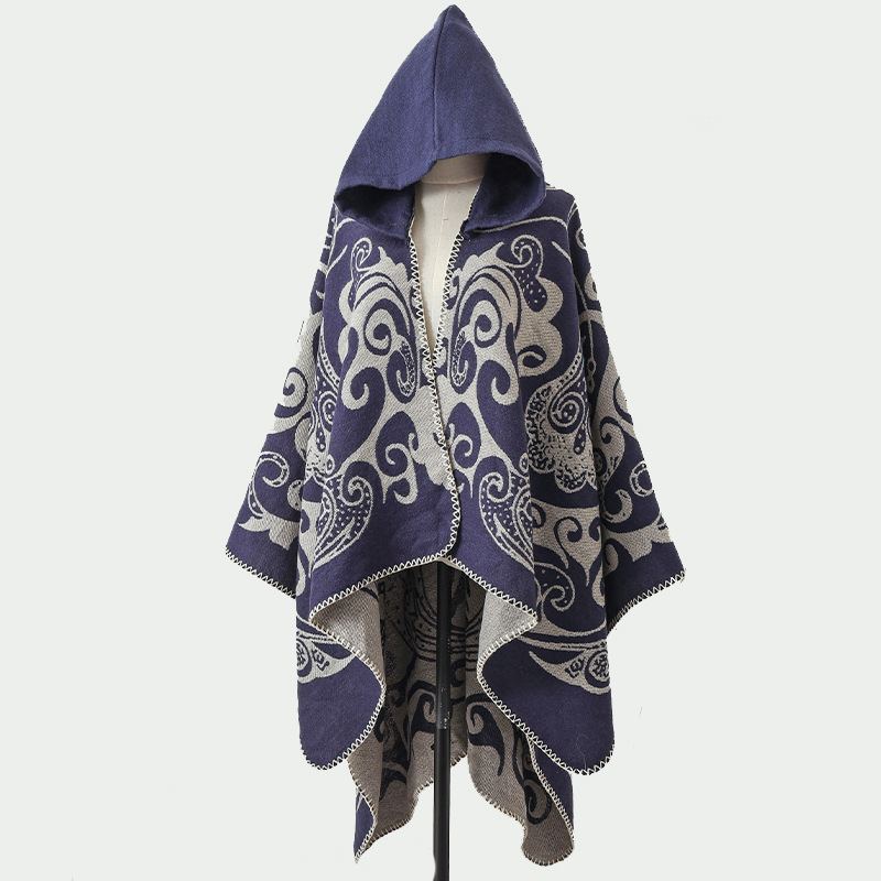 New Women's Hooded Shawl Warm  - Go Ethnic Fashion review and price